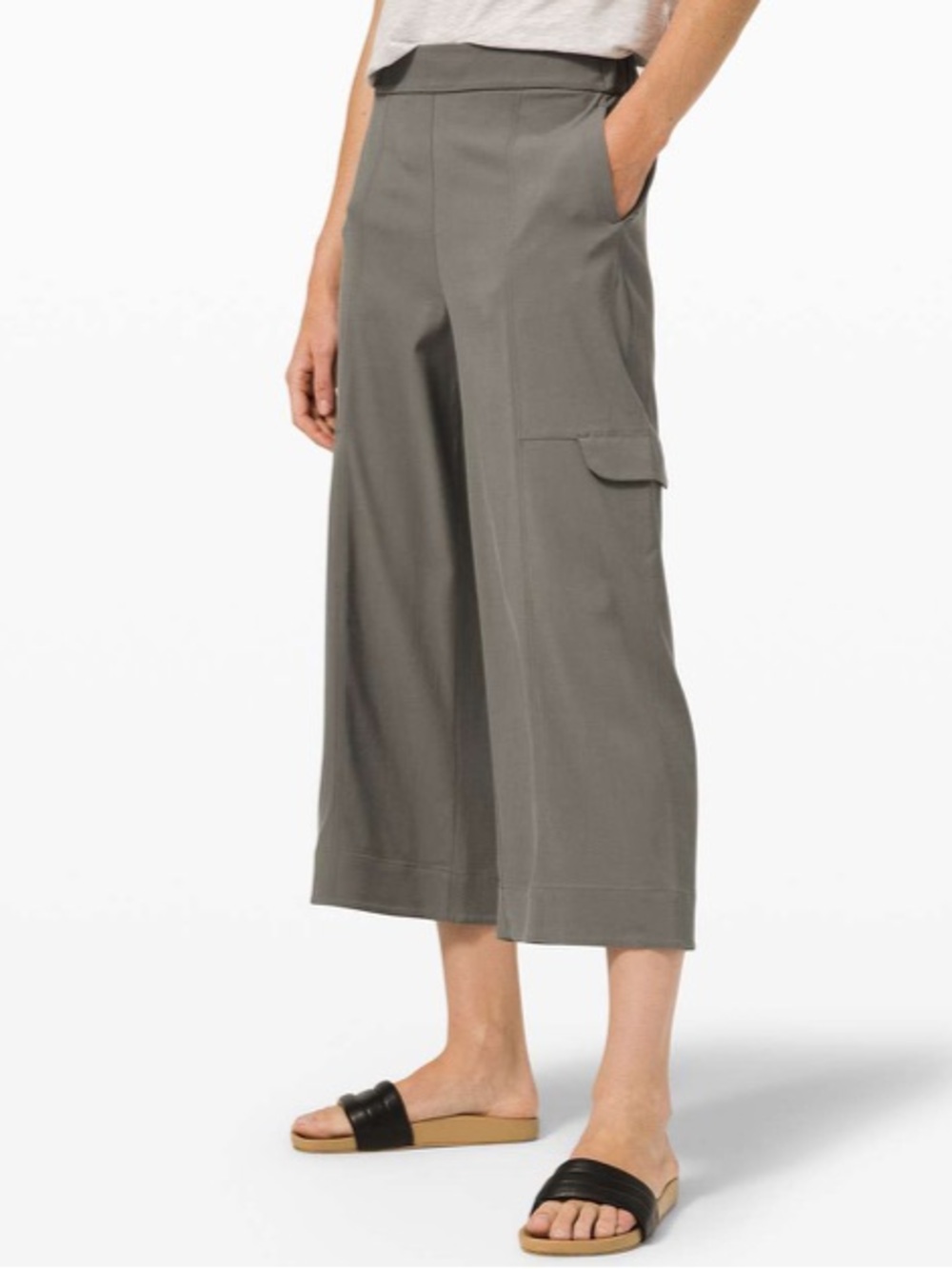 Lululemon Metropolis Maven High Rise Crop Womens 4